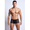 Boxer Noir Semi-Opaque avec Résille – Lookme