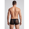 Boxer Noir Semi-Opaque avec Résille – Lookme