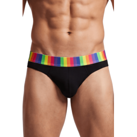 String Homme Noir Rainbow – Lookme