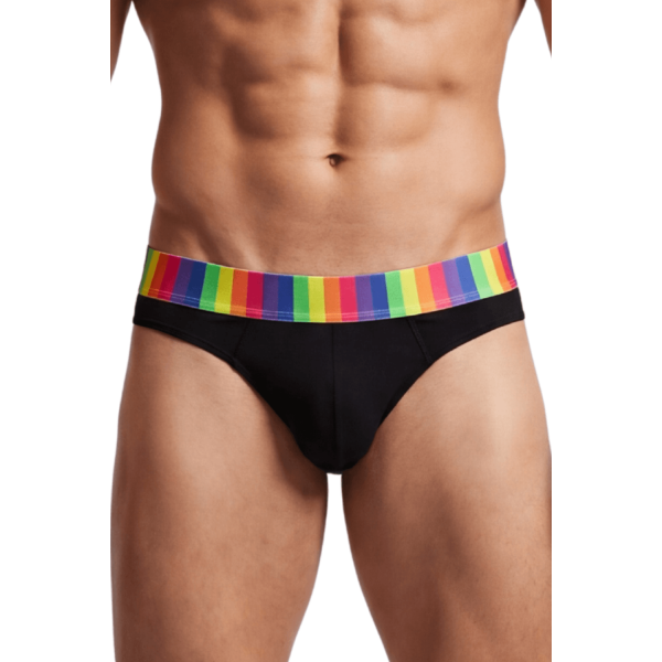 String Homme Noir Rainbow – Lookme