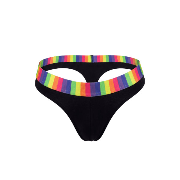 String Homme Noir Rainbow – Lookme
