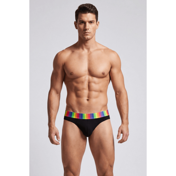String Homme Noir Rainbow – Lookme
