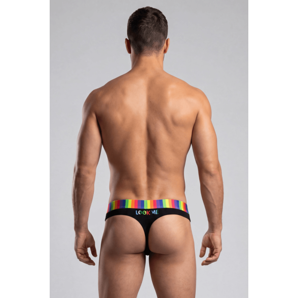 String Homme Noir Rainbow – Lookme
