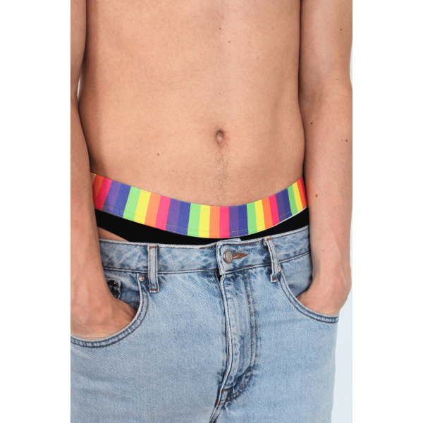 String Homme Noir Rainbow – Lookme