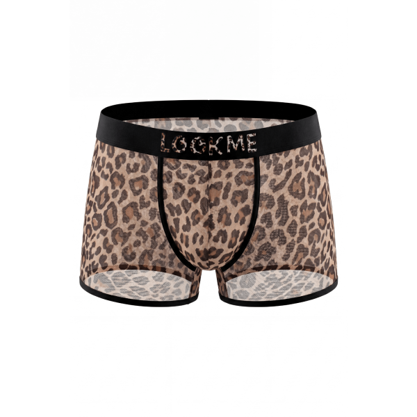 Boxer en résille imprimé léopard Lookme