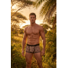 Boxer en résille imprimé léopard Lookme