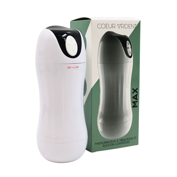 MAX – Masturbateur à Vibrations  Succion Contrôlée USB
