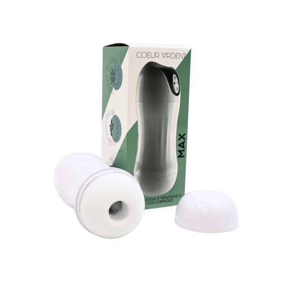 MAX – Masturbateur à Vibrations  Succion Contrôlée USB