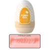 Gaine Masturbatrice Réutilisable FUNNY EGG – Design Réaliste Vagin lèvres moyennes