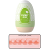 Gaine Masturbatrice Réutilisable FUNNY EGG – Design Réaliste Vagin lèvres fines