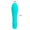 Vibromasseur waterproof Turquoise 