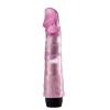 Vibromasseur 20 cm Jelly rose 