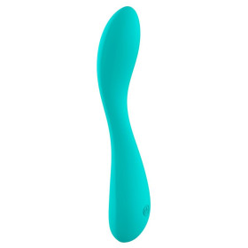 Vibromasseur USB 10 vitesses turquoise Geena 