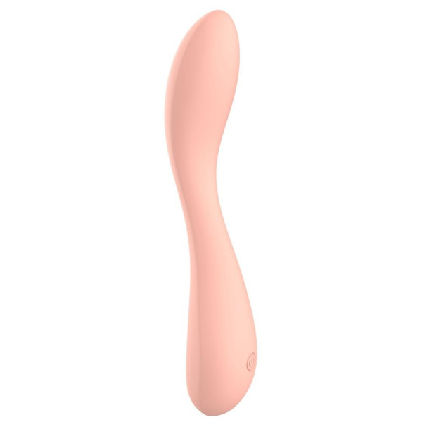 Vibromasseur USB 10 vitesses couleur pêche Geena 