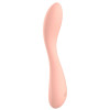 Vibromasseur USB 10 vitesses couleur pêche Geena 