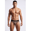 String Homme en Résille Imprimé Léopard – Lookme