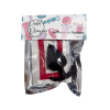 Plug Anal Silicone Noir XS Pocket Pleasure  1 dosette de lubrifiant