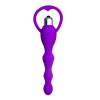 Chapelet anal violet vibrant 