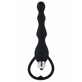 Chapelet anal noir vibrant 