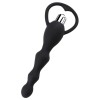 Chapelet anal noir vibrant 