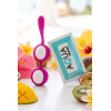 Boules de Geisha Fuchsia Silicone  1 dosette lubrifiant — Pocket Pleasure