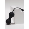 MINA Noir, Boules de Geisha en silicone médical USB avec télécommande 