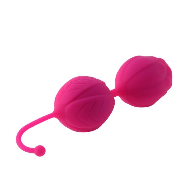 Boules de Geisha Rose silicone 