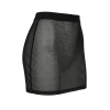 Jupe noire en résille transparente Maya