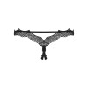 Bravelle String ouvert - Noir