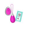 Œuf Vibrant Télécommandé 10 Modes Fuchsia  1 dosette de lubrifiant — Pocket Pleasure
