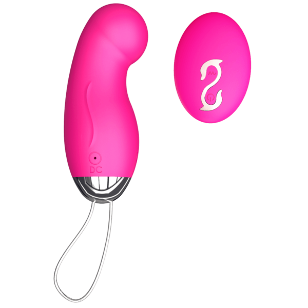 Œuf Vibrant Télécommandé 10 Modes Rose  1 dosette de lubrifiant — Pocket Pleasure
