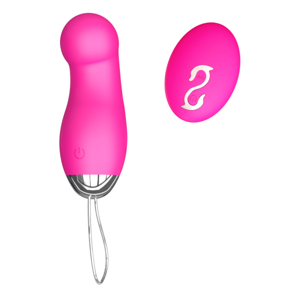 Œuf Vibrant Télécommandé 10 Modes Rose  1 dosette de lubrifiant — Pocket Pleasure