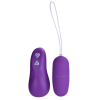 Œuf Vibrant Télécommandé 7 Vitesses Violet  1 dosette de lubrifiant — Pocket Pleasure