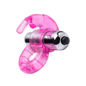 Anneau Vibrant Lapin Rose  1 dosette lubrifiant — Pocket Pleasure