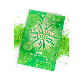 Bonbons Pétillants Menthe – Frissons Sensuels – 9g
