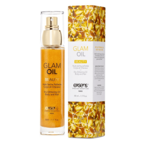 Huile Pailletée pour Corps et Cheveux : Brillance Glamour, Douceur Exquise - 50 ml