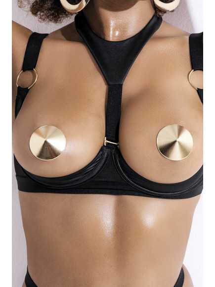 Nipples plaqués or 24 carats - MAL999GLD