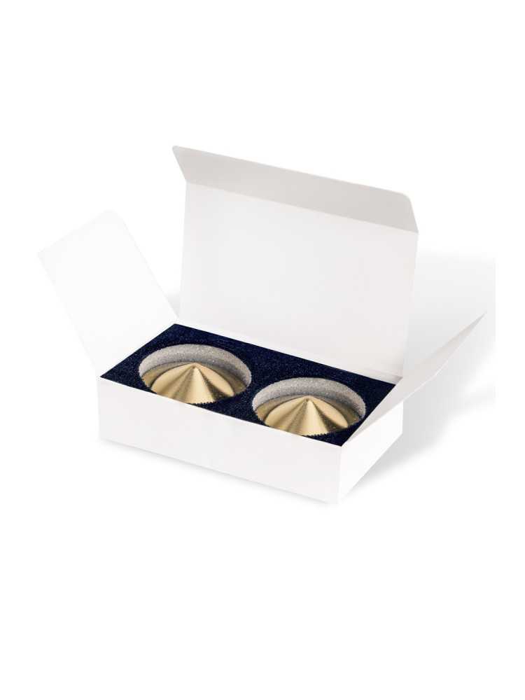 Nipples plaqués or 24 carats - MAL999GLD