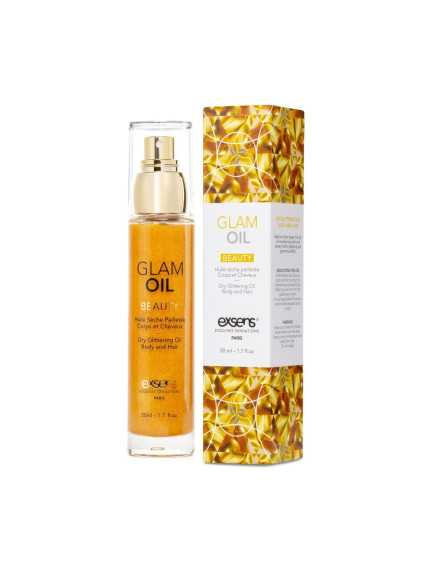 Huile sèche pailletée corps et cheveux 50ml - CC805009