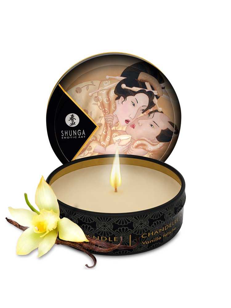 Mini bougie de massage vanille 30ml - CC864601
