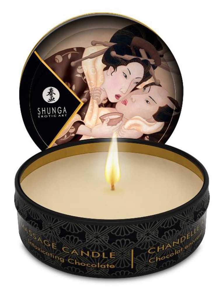 Mini bougie de massage chocolat 30ml - CC864609