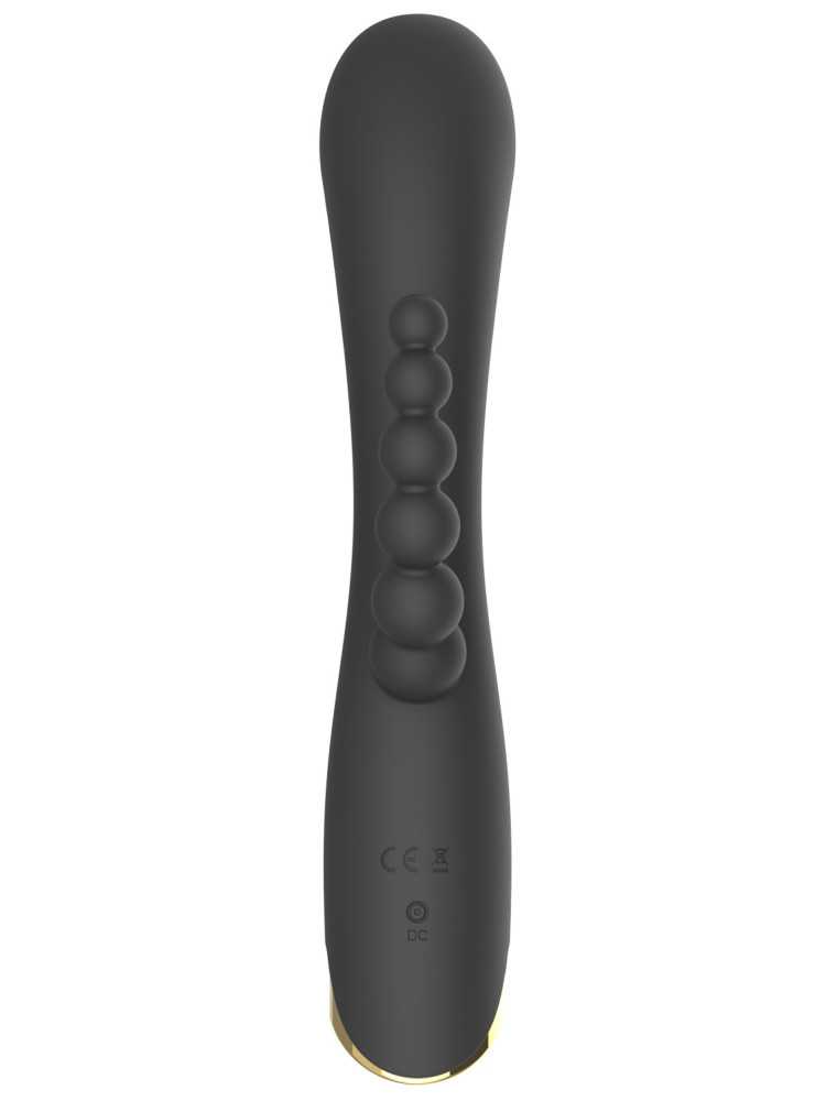 Vibromasseur triple stimulation très puissant noir USB - WS-NV062BLK