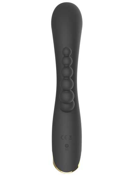 Vibromasseur triple stimulation très puissant noir USB - WS-NV062BLK