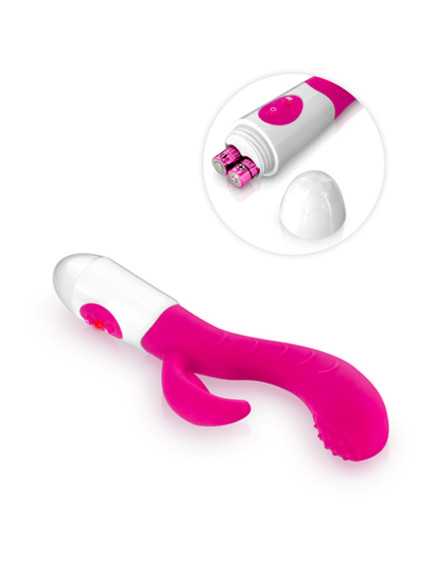 Vibromasseur rabbit stries et picots - CC526100