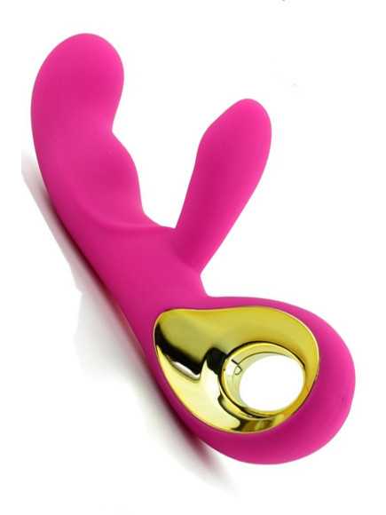 Vibromasseur rabbit USB rose point G - CR-VA015