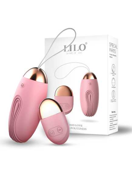 Oeuf vibrant rainuré rose USB avec télécommande - TOD-008PNK