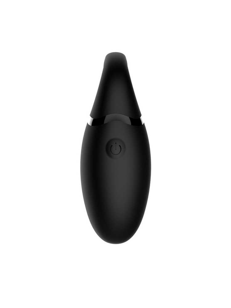 Œuf vibrant noir avec languette à picot pour stimuler le clitoris - TOD-042BLK