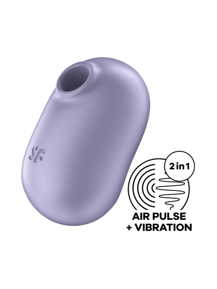 Stimulateur de clitoris violet Pro To Go 2 Satisfyer - CC597812
