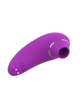 Vibromasseur clitoridien par embout de vibrations sur membrane violet USB - WS-NV053PUR