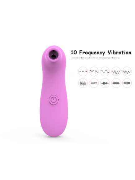 Vibromasseur Par Vibrations Sur Membrane rose 10 Vitesses De Voyage - BOZ-035PNK
